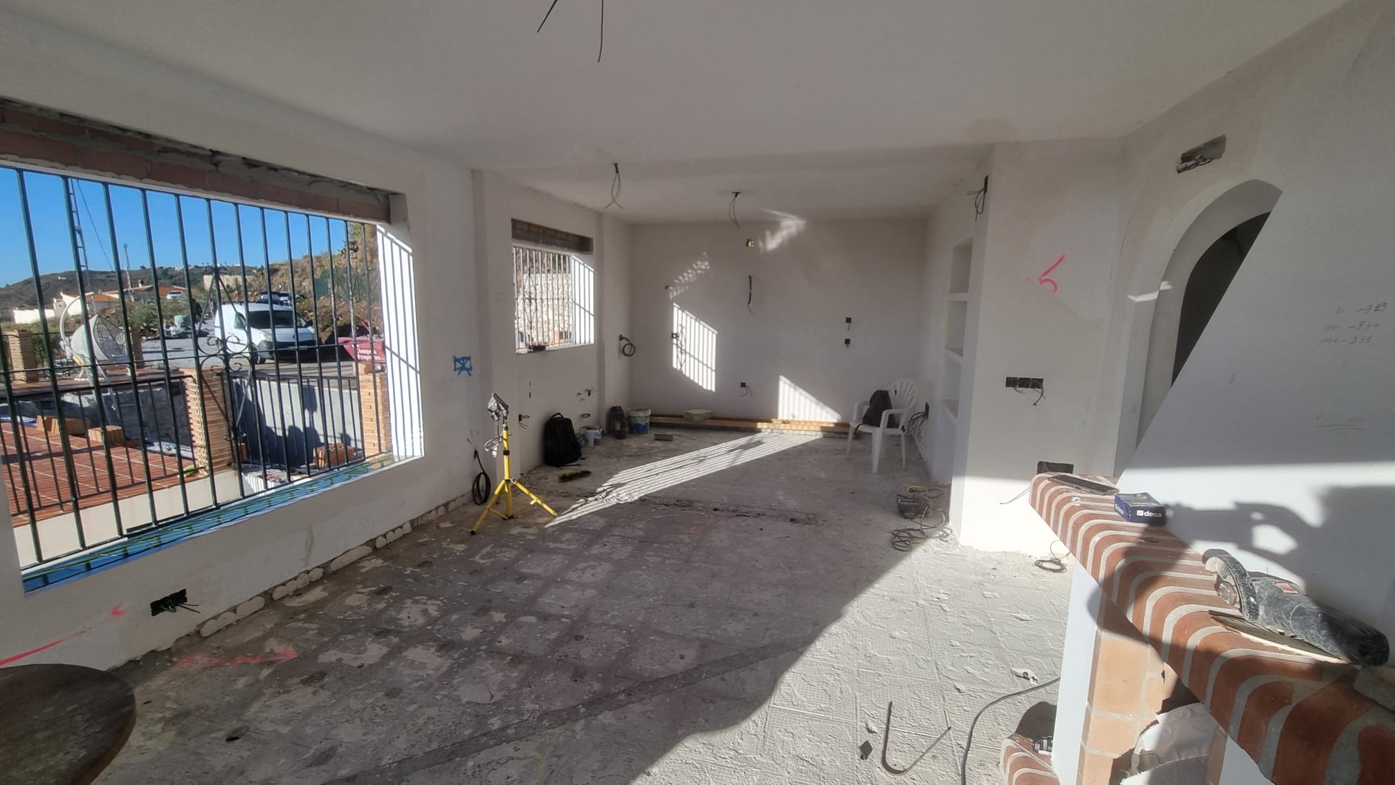 Reforma de cocina abierta con península Idecocina